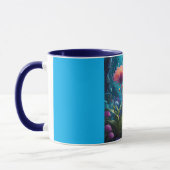 Mug Combo Mug, 11oz (Twilight Flower-7) (Gauche)