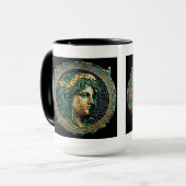 Mug Combo Mystère Grec Ancien, 15 oz (Devant gauche)