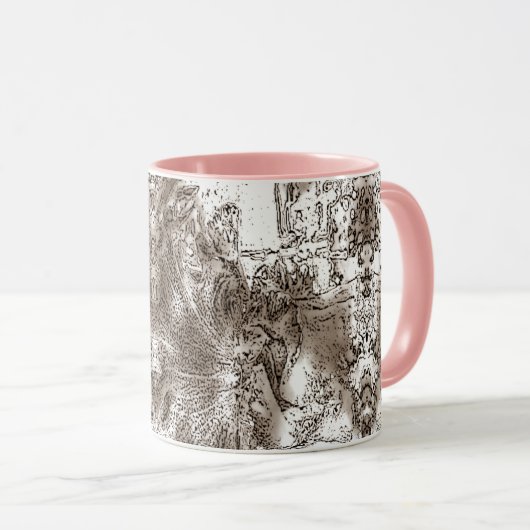 Mug Combo "neutre et chic" (Devant droit)