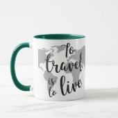 Mug combo noir 11 oz (Gauche)