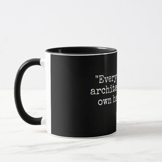 Mug combo noir 11 oz | Citations Pilates 2 (Gauche)