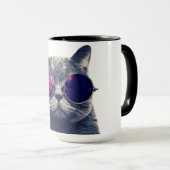 Mug combo noir 15 oz (Devant droit)