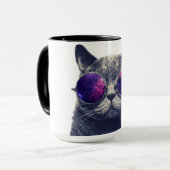 Mug combo noir 15 oz (Devant gauche)