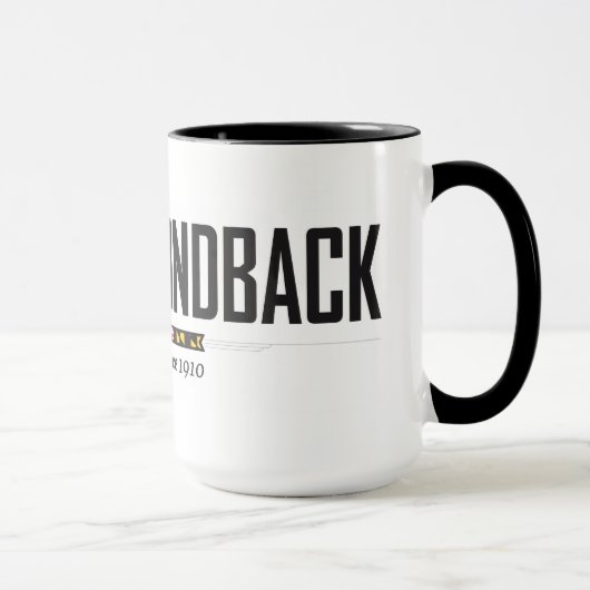 Mug combo noir 15 oz (Droite)