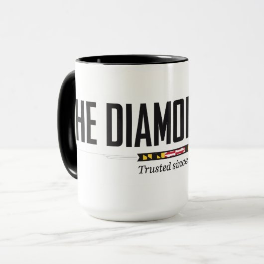 Mug combo noir 15 oz (Devant gauche)