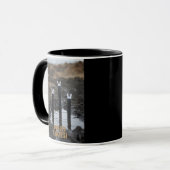 Mug combo noir Mud Diver 2 faces (Devant gauche)