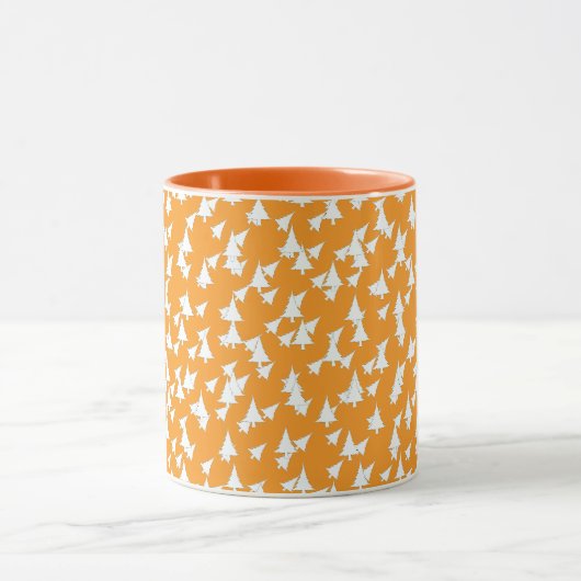 Mug Combo Orange White Trees (Centre)