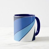 Mug combo patriotique avec drapeau de Columbia, SC (Devant droit)