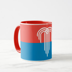 Mug combo patriotique avec drapeau de Kansas City