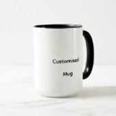 Mug Combo Personnalisé, 15 oz (Devant droit)