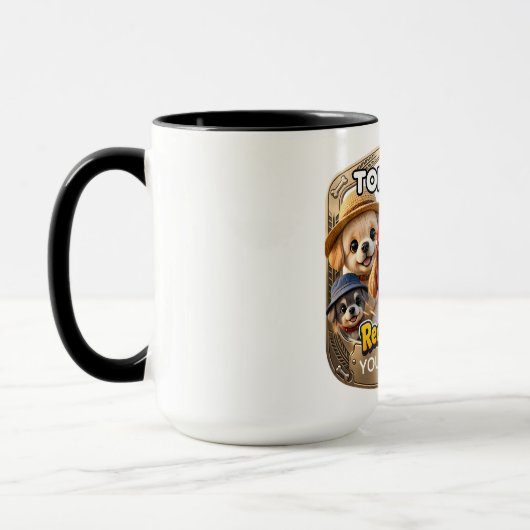 Mug Combo Personnalisé, 450 ml (Gauche)