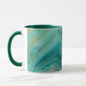 Mug Combo personnalisé : Accents Vert, Or (Gauche)