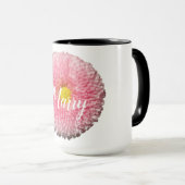 Mug Combo Personnalisé Floral (Devant droit)