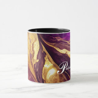 Mug Combo personnalisé : Mug pourpre, et Accents o