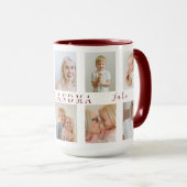 Mug combo personnalisées de grand-mère | Photos pe (Devant droit)