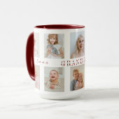 Mug combo personnalisées de grand-mère | Photos pe (Devant gauche)