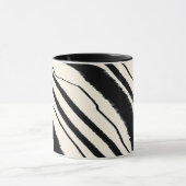Mug Combo Poster de animal noir blanc (Centre)