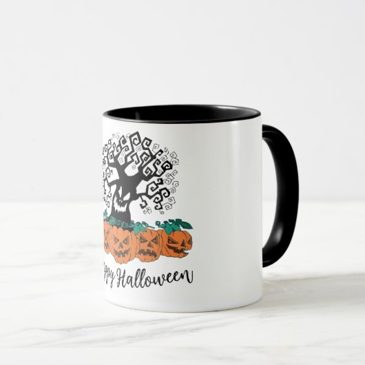 Mug combo pour halloween (Devant droit)