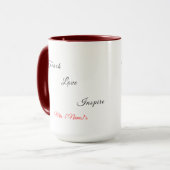 Mug Combo Professeur de Maternelle Personnalisé (Devant gauche)