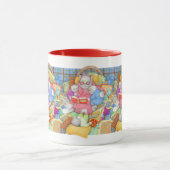 Mug Combo Rouge pour l'Histoire du Coucher (Centre)