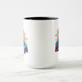 Mug combo Serene Mountain Scene - 15 oz (Centre)