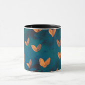 Mug Combo Sonnerie Cœurs Dorés (Centre)