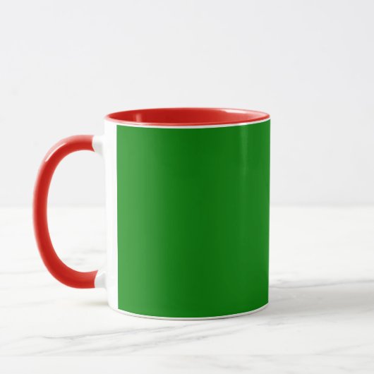 Mug Combo Vert et Rouge (Gauche)