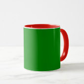Mug Combo Vert et Rouge (Devant droit)