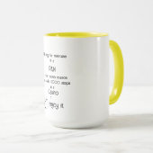 Mug Combo "Walking" (Devant droit)