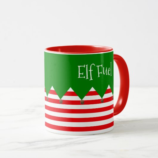 Mug Combustible Elf (Devant droit)