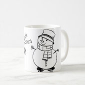 Mug Combustible givré (Devant droit)