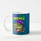 Mug Come At Me Breaux Alligator Funny Mardi Gras Carni (Gauche)