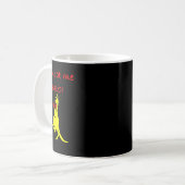 Mug Come At Me Bro Kangaroo Boxing Novelty Gift (Devant gauche)