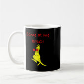 Mug Come At Me Bro Kangaroo Boxing Novelty Gift (Gauche)