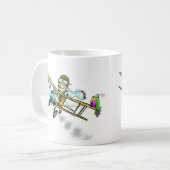 Mug Comédien ambulant et oiseau (Devant gauche)