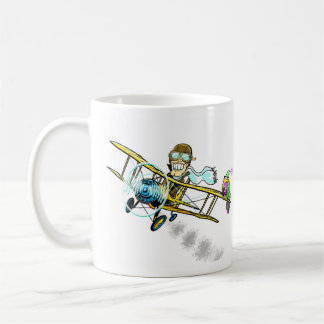 Mug Comédien ambulant et oiseau