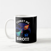 Mug Comète moi frère drôle boxe T Rex dinosaure Pun Ex (Gauche)