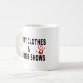 Mug Comfy Clothes and Murder Shows (Devant gauche)