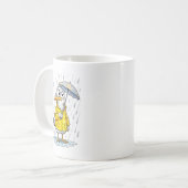 Mug Comic Bird Rainy Day Duty (Devant gauche)