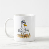 Mug Comic Bird Worm Inspector (Gauche)