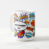 Mug Comic Book Sounds World's Greatest Theme (Devant gauche)