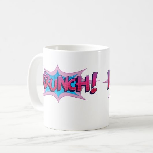 Mug Comic Krunch ! (Devant gauche)