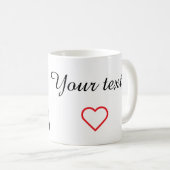 Mug Comic linéart magna (Devant droit)