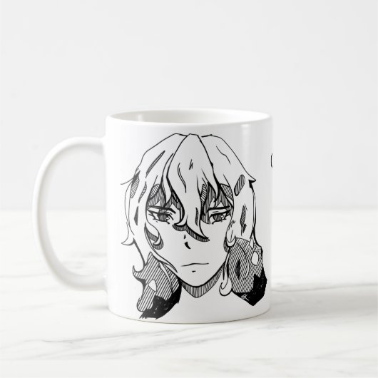 Mug Comic linéart magna (Gauche)
