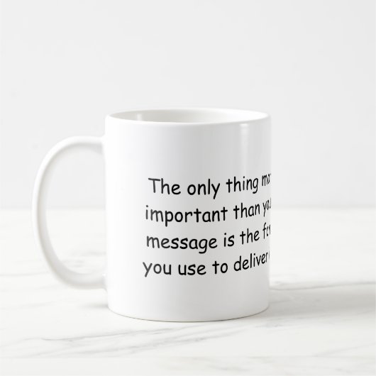Mug Comic Sans (Gauche)