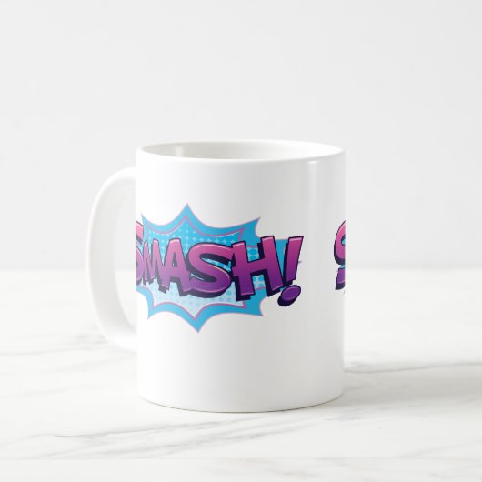 Mug Comic Smash ! (Devant gauche)