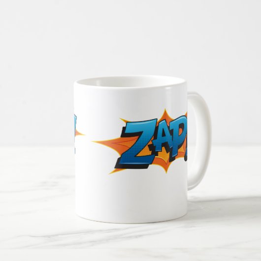 Mug Comic Zap ! (Devant droit)