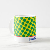 Mug Comics Superhero Pow ! Zap ! Boom ! Dots Retro Fun (Devant gauche)