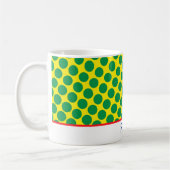 Mug Comics Superhero Pow ! Zap ! Boom ! Dots Retro Fun (Gauche)
