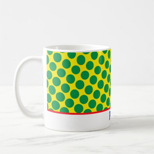 Mug Comics Superhero Pow ! Zap ! Boom ! Dots Retro Fun (Gauche)